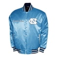 thumbnail image 2 of Men's Franchise Club Carolina Blue North Carolina Tar Heels Satin Full-Snap Jacket, 2 of 3