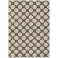 thumbnail image 2 of Addison Rugs Chantille Indoor/Outdoor Transitional Circles Brown Washable Rectangle Rug, 8' x 10', 2 of 6