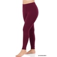 thumbnail image 2 of Zenana Plus Size High Waist Full Ankle Length Premium Thick Cotton Leggings, 2 of 2