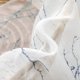 thumbnail image 4 of CHAO Cortinas de paneles con estampado de ramas, semitransparentes, suaves, elegantes, duraderas, con tratamiento decorativo, 140 x 213 cm (largo x alto), color azul, 4 of 5