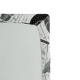 thumbnail image 2 of Ambesonne Grey Fitted Sheet, Vintage Style White Roses, Full Size, Grey White, 2 of 2