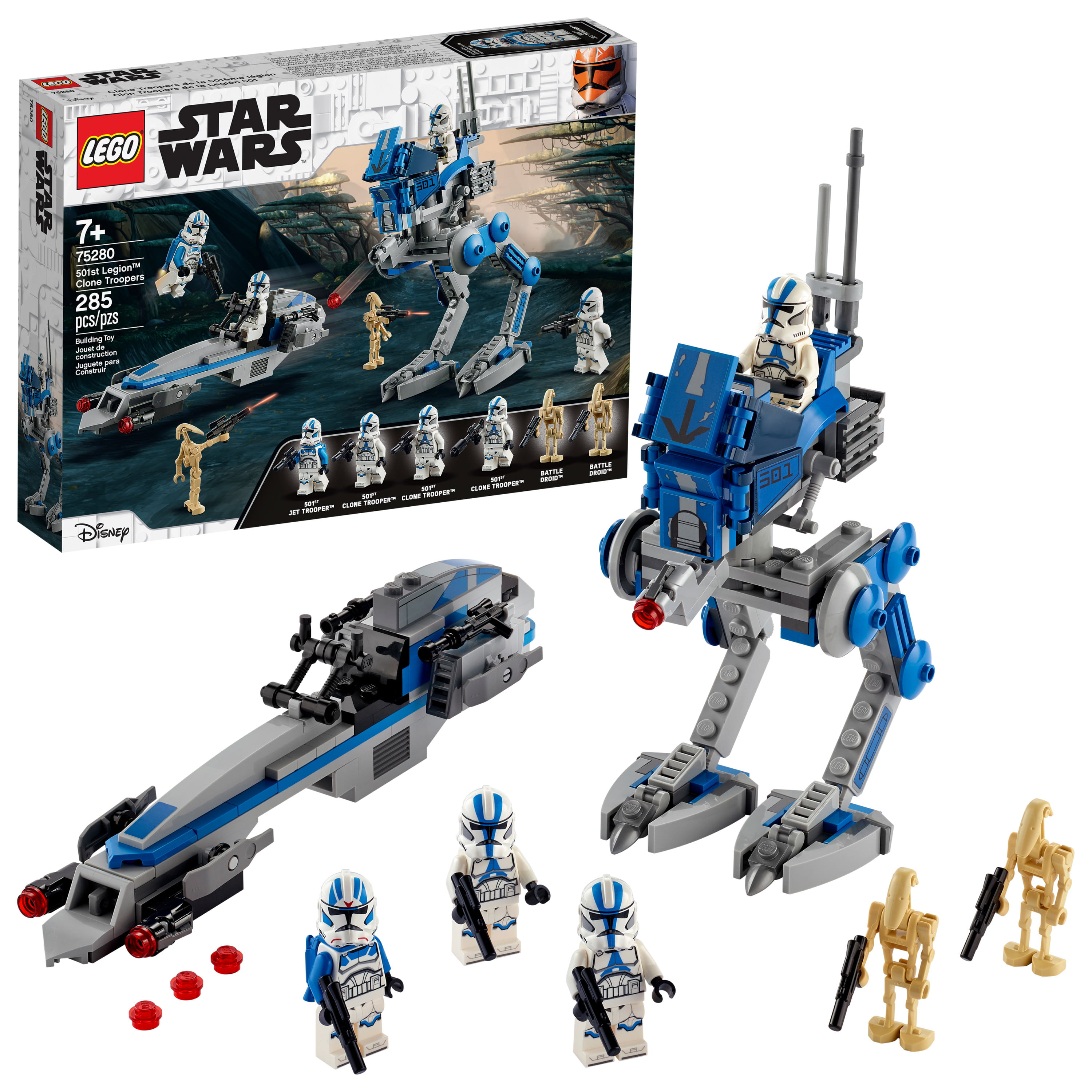 Lego ® set 75280 Disney Star Wars 501st legión Clone Troopers