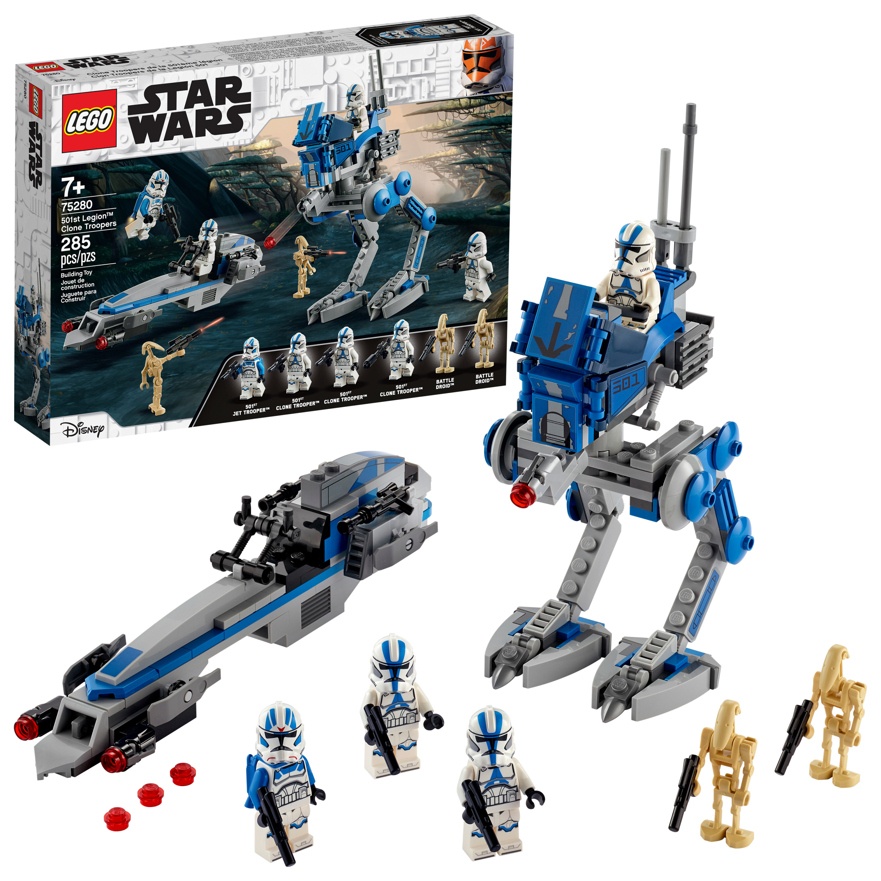 LEGO Star Wars 501st Legion Clone Troopers Building Kit Cool Action LEGO Star Wars 501st Legion Clone Troopers Building Kit Cool Action