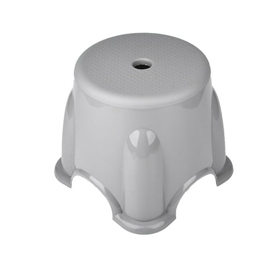 4 Packs Plastic Stool for Home Compact Lightweight Stackable Bathroom Kitchen Camping Stool with Anti Slip Design Foldable Small Stool for Adults Indoor Outdoor Use