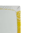 thumbnail image 2 of Ambesonne Yellow Fitted Sheet, Mandala Oriental Ethnic, Twin XL Size, Yellow White, 2 of 2