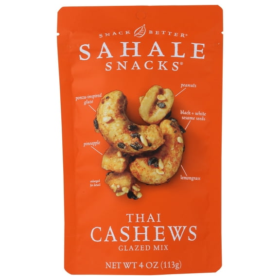 Sahale Snacks Cashews Thai, 4 Oz