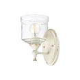thumbnail image 7 of Golden Lighting Keating 1-light Wall Sconce in Antique Black Iron, 7 of 7