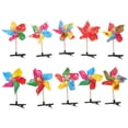 thumbnail image 1 of 20pcs niños creativo molino de viento hueco gracioso molino de viento decoración de pelo color al azar color, 1 of 4