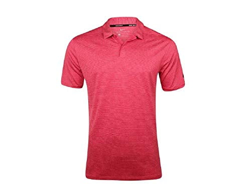 Nike Men's Stripe OLC Golf Polo Rush 