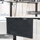 thumbnail image 3 of Faldón de escritorio VIVO DESK-SKIRT-30 negro de 76 x 38 cm con administrador de cables, 3 of 8
