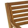 thumbnail image 4 of Christopher Knight Home 6-Piece Outdoor Dining Table with Bench and Chairs, Brown Wicker Legs, Cream Cushions, 4 of 13