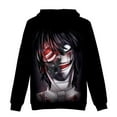 thumbnail image 4 of Jeff The Killer Hoodie Cosplay 3D Sweatshirt Men Women Pullover Casual Longsleeve, 4 of 5