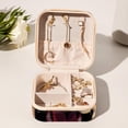thumbnail image 6 of Corgi Travel Portable Jewelry Organizer Box with Earring Holder, Bracelet Holder, and Necklace Organizer for Girls and Women, 6 of 6