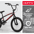 thumbnail image 2 of Huffy 20” Axilus BMX Race Bike, Kids/Teens, Matte Black, Unisex, 2 of 10