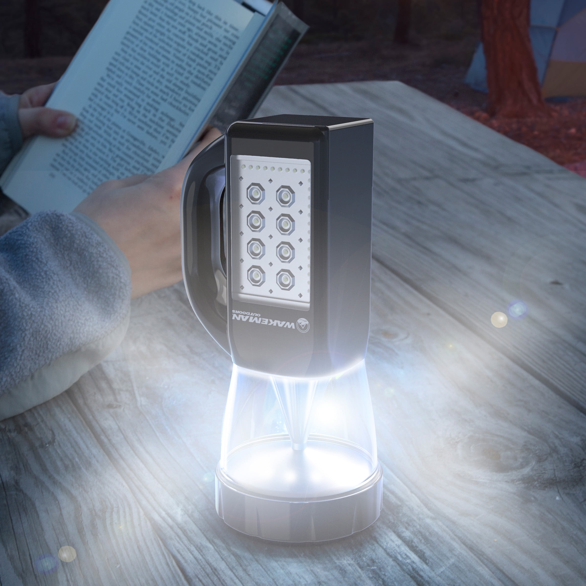 Stalwart 24 LED 3-Way Emergency Flashlight Nightlight