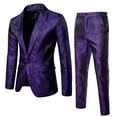 thumbnail image 1 of ITFABS Robe de Cocktail à Manches Longues Coupe Western Officielle pour Hommes, 1 of 3