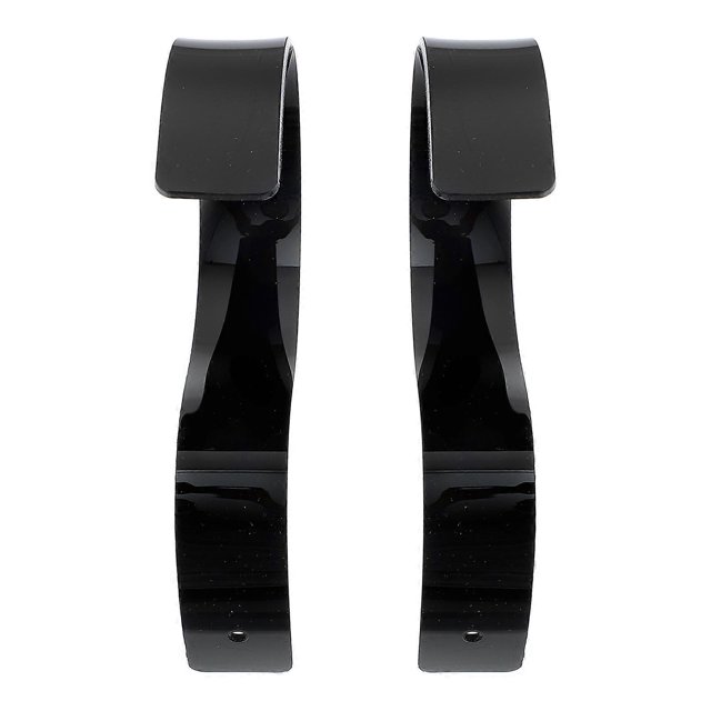 Black Acrylic Belt Display Rack for Shop Creative Design with Excellent Durability and Fit Outline 2pcs