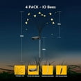thumbnail image 5 of LINLIN Bee Firefly Lights, 4 Pack 10 LED Solar Garden Decor For Outside Waterproof Ip65 Garden LED Lights, For Patio Pathway Decoration, 5 of 7