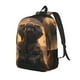 thumbnail image 1 of Disketp Lake Meditating Elephant print Canvas Backpack Lightweight Travel Daypack Student Rucksack Laptop Backpack-Small, 1 of 5