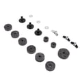 thumbnail image 4 of Wing Nut Washer, Durable Standard Size Felt Pad Set Percussion Instrument Parts  For Fixing And Repairing Drum Cymbal Grey, 4 of 8