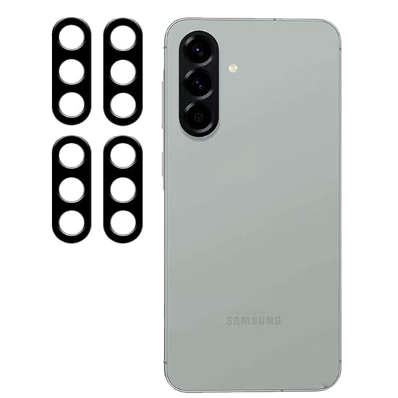 UZWZW (4 Pack) Tempered Glass Camera Lens Protector for Samsung Galaxy A56 5G (6.7 inch)