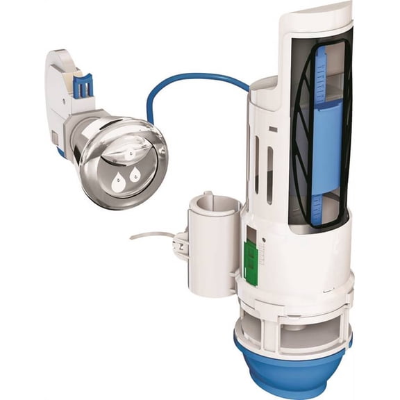 Danco HydroRight Dual Flush Valve and Push Button Handle