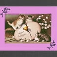 thumbnail image 2 of CafePress - Easter Kittens Maternity Dark T Shirt - Maternity Dark T-Shirt, 2 of 3