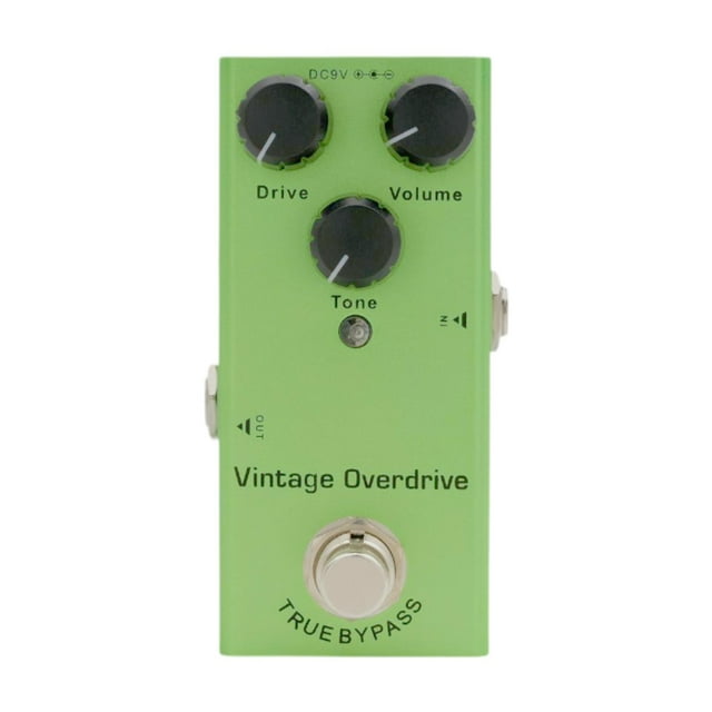 Xuanheng Electric Guitar Effects Pedal Musical Instrument Accessories for Live Studio Vintage Overdrive