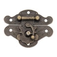 thumbnail image 1 of Antique Vintage Retro Notebook for Suitcase Wooden Jewelry Box Latch Hasp Lock Catch, 1 of 5
