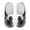 Art Black Running Horse, variant on Paw Print Bone Pattern Women's Casual Slippers Soft Plush Fuzzy Comfy Non Slip Indoor Outdoor House Shoes Warm Cozy Memory Foam Sole Lightweight