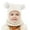 Beige, variant on Baby Kids Winter Warm Hat Balaclava for 1-6Years, Multifunction Thermal Windproof Knitted Hat Scarf Set for Girls Boys Toddler, Fleece Lined Hat Cap Hood Neck Warmer Scarf for Outdoor Activities