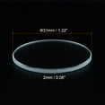 thumbnail image 2 of Unique Bargains 3pcs Ar-Revêtement Lentille de Montre 31mmx2mm Ronde Plate Montre Minérale Verre de Cristal, 2 of 5