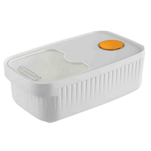 Grain Rice Storage Bin Container Plastic Large Capacity Airtight with Lid for Cereal Flours