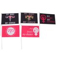 thumbnail image 4 of Juego de banderas de protesta por los derechos femeninos, 10 unidades Bandera de defensa de la soberanía de las mujeres Bandera de jardín al aire libre Calidad en la que puede confiar, 4 of 12