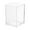 B, variant on Pen Holder for Desk, Clear Acrylic Pencil Holder for Desk, Marker Holder with Single Compartment Thickened, Pencil Organizer for Home, Office, Classroom, Bathroom
