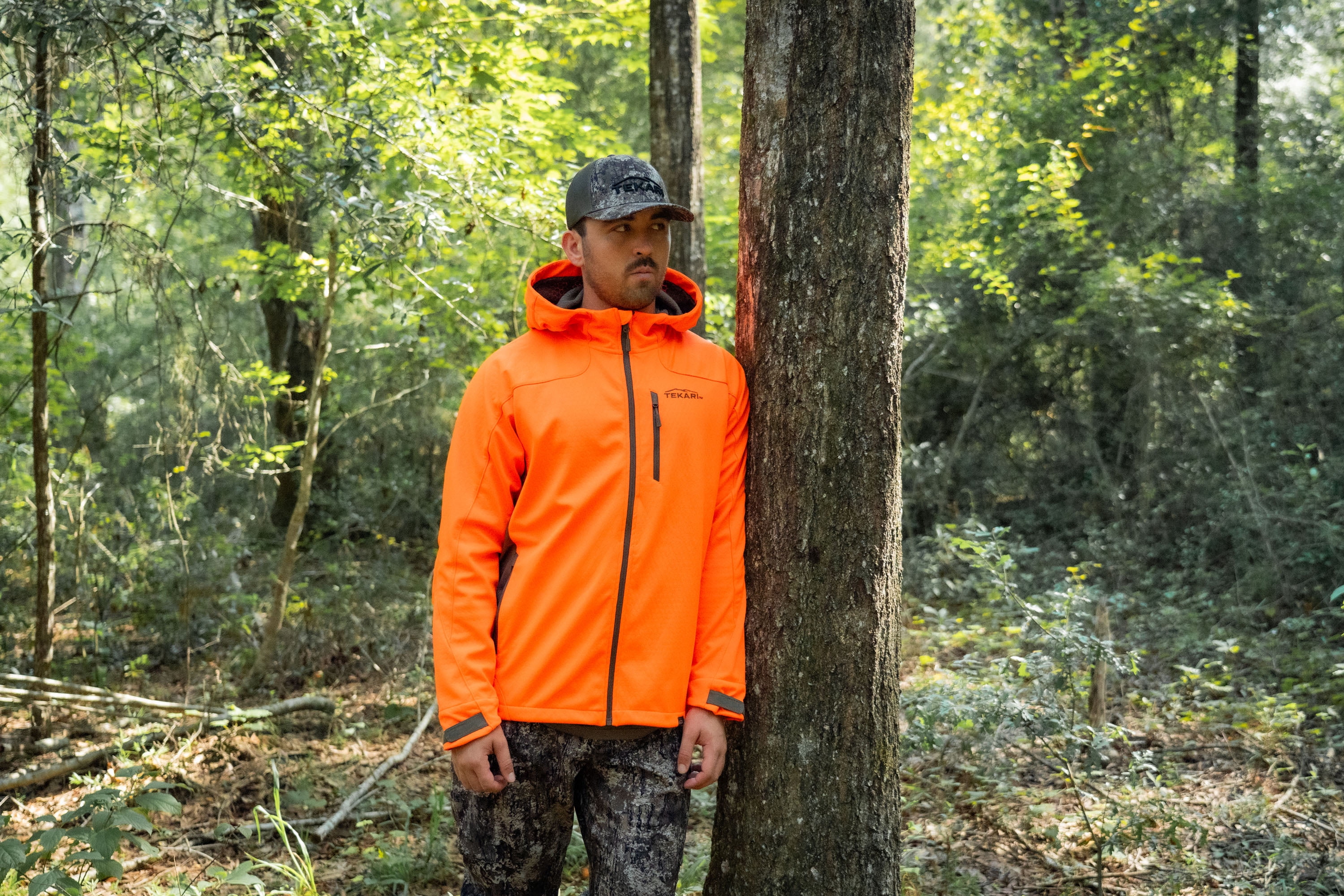 Tekari Men's StrideFlex Camo Hunting Jacket, S-3XL