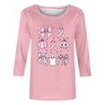 thumbnail image 4 of JOANKDMI Breast Cancer Awareness Shirts for Women Halloween Pink Ribbon Pumpkin Ghost Graphic Tees Long Sleeve Crewneck Casual Fall Tops October Pinktober Tshirts, 4 of 5