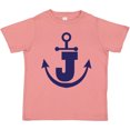thumbnail image 3 of Inktastic Monogram J Nautical Anchor Boys or Girls Toddler T-Shirt, 3 of 5