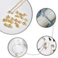 thumbnail image 6 of 20pcs Resistant 304 Stainless Steel Smooth Surface Bead Tips Calotte Ends Clamshell Knot Cover Stainless Steel color 6x4x2.5mm Hole: 1mm Inner Diameter: 2mm, 6 of 6