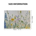 thumbnail image 2 of WYYP Wildflowers Daisies Watercolor Painting Wood Puzzle Gift for Family Friends 300 PCS, 2 of 6