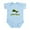 Sky Blue, variant on CafePress - Platano Infant Bodysuit - Baby Light Bodysuit, Size Newborn - 24 Months