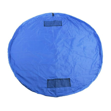 Portable Blue Kids Play Mat Bag Portable Toy Storage Organizer Toys XL 150cm