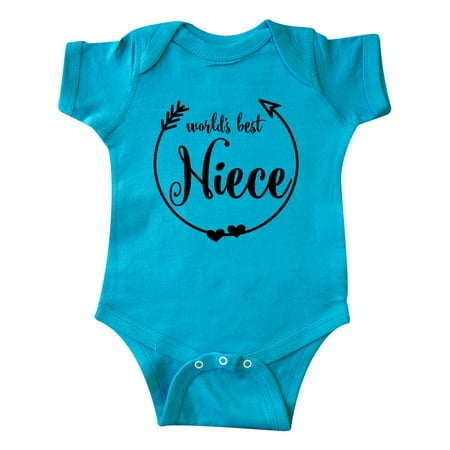 

Inktastic World s Best Niece Gift Baby Girl Bodysuit