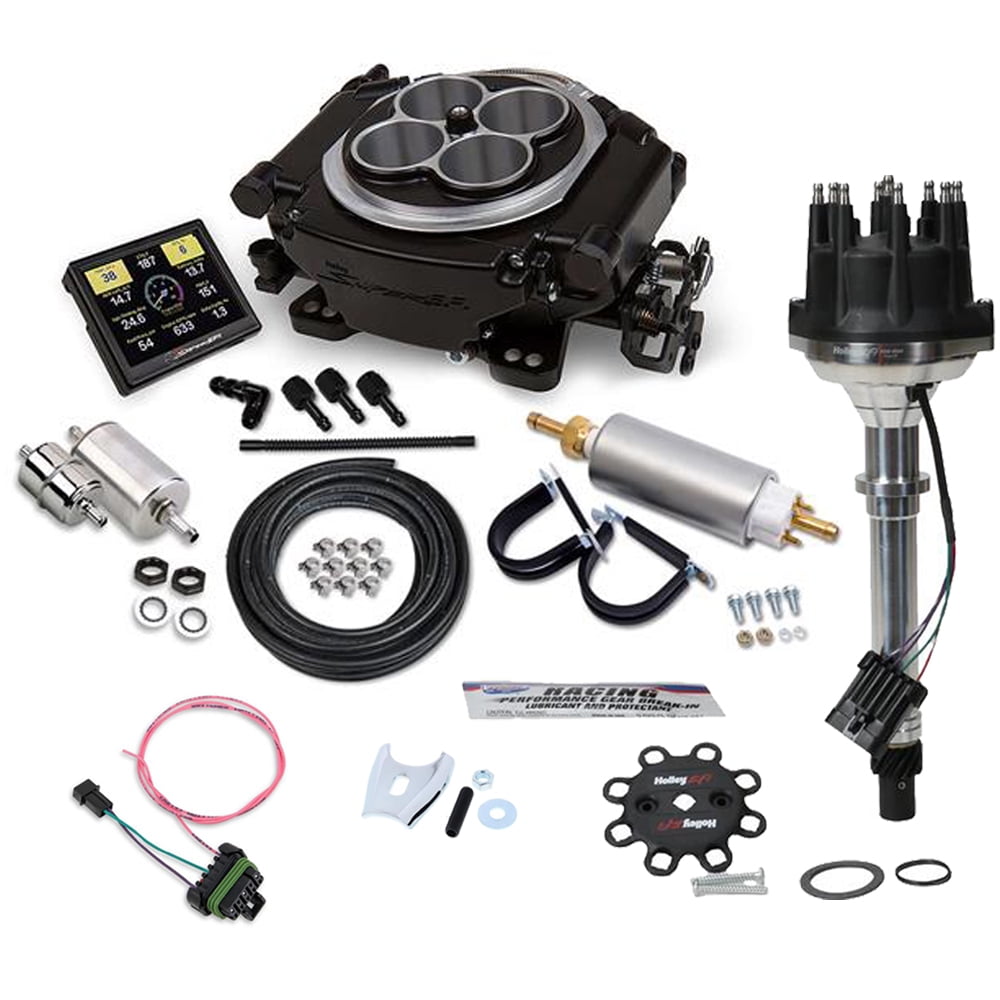 Holley Sniper 550 511k Efi Black W Fuel Supply Dist Kit Sbc Bbc Walmart Com Walmart Com