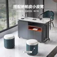 thumbnail image 3 of Mesa de té móvil para el hogar, mesa de té y silla de Kung Fu giratoria de tamaño pequeño, combinación, 3 of 3