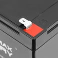 thumbnail image 4 of 12V 12AH Sealed Lead Acid Battery for Worx 3-In-1 Lawn Mower - 2 Pack, 4 of 7