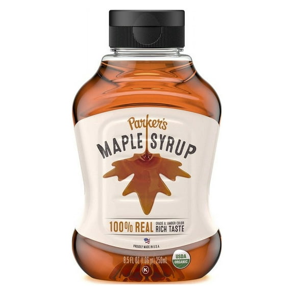 Parker's Real Maple, Organic Maple Syrup, 8.5 Fl Oz