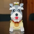 thumbnail image 2 of SKQIT Bulldog Building Blocks - Cute Animal Dog - Mini Blocks (954Pcs), 2 of 17