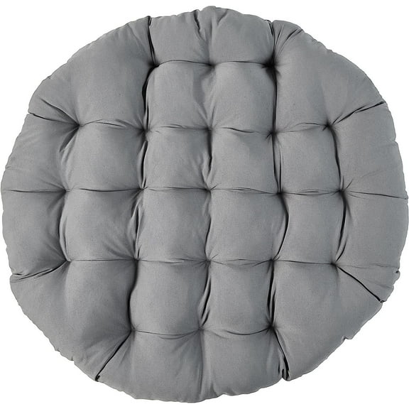 Bilot Twill Papasan Cushion, 1 Count (Pack of 1), Steel Grey