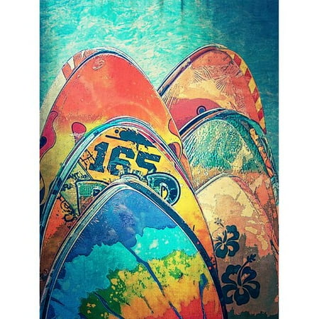 Graffitee Studios Rated G Kids Skimboard Float Graphic Art on Wrapped Canvas